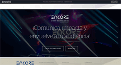 Desktop Screenshot of encore-mx.com
